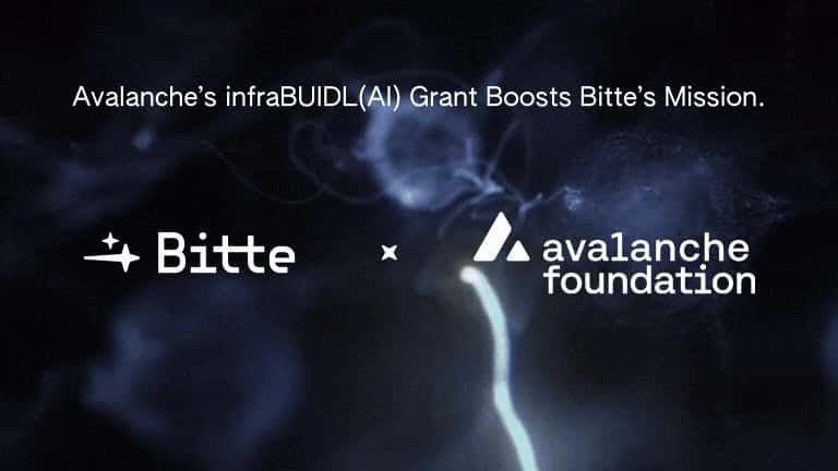 background image for Avalanche infraBUIDL(AI) Grant boosts Bitte’s Mission